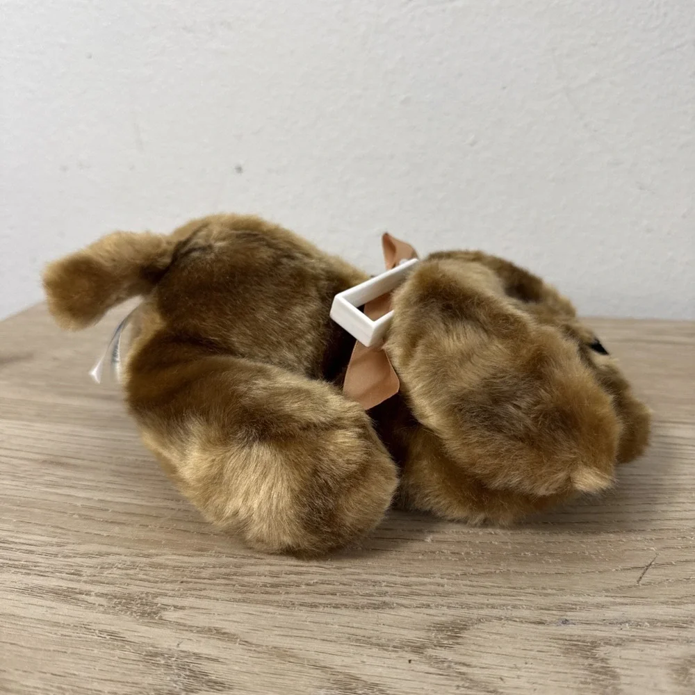 Kids Of America Hound Dog Puppy Light Brown Beige Soft Stuffed 10